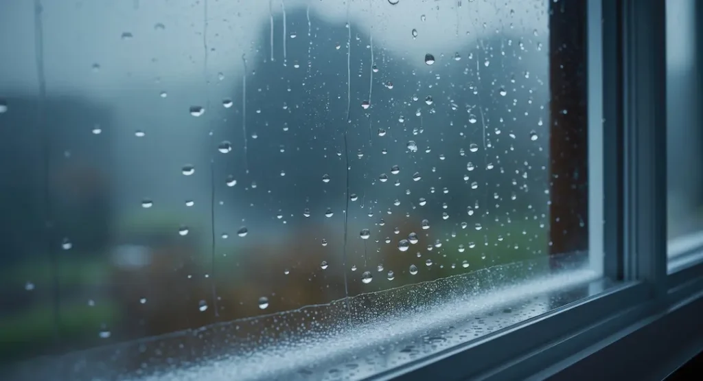 misted double glazing window
